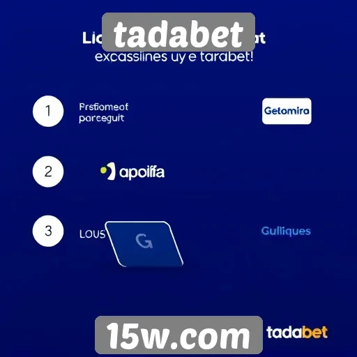 Métodos de pagamento oferecidos pelo tadabet