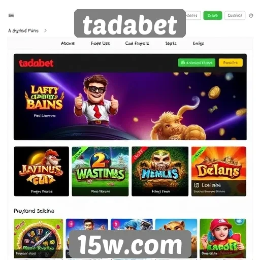Jogos populares disponíveis no tadabet